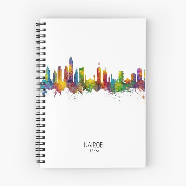 Item preview, Nairobi Kenya Skyline designed and sold by ArtPrints.
