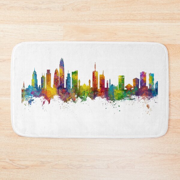 Item preview, Nairobi Kenya Skyline designed and sold by ArtPrints.