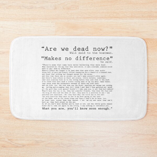 Item preview, The Boatman's Speech - His Dark materials designed and sold by TheQuirkySide.