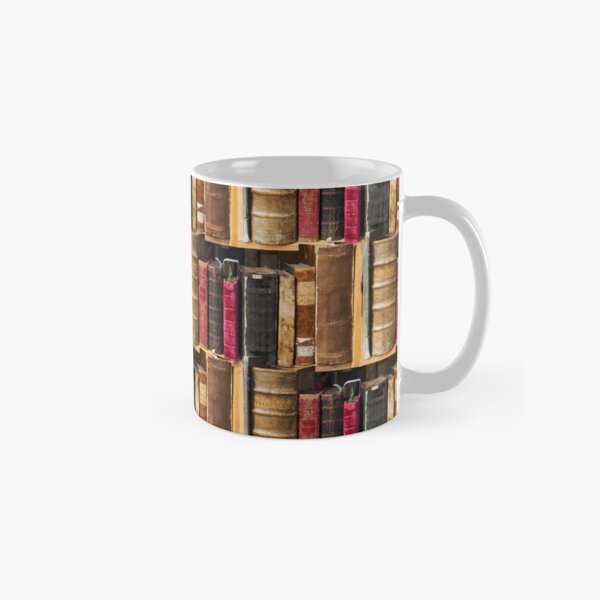 Item preview, Bookworm Vintage books in bookshelf designed and sold by UtArt.
