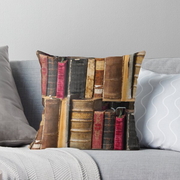 Item preview, Bookworm Vintage books in bookshelf designed and sold by UtArt.