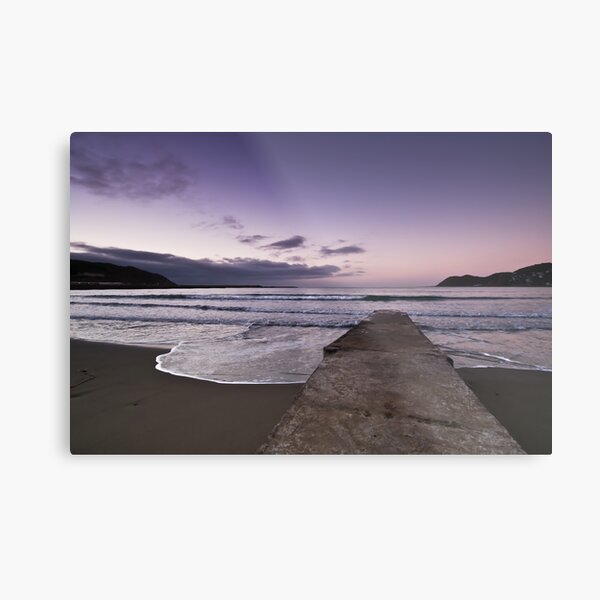 Lyall Bay, 6am Metal Print