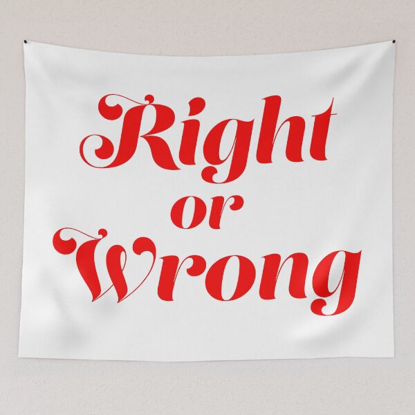 Item preview, Right or Wrong designed and sold by Sasas Design.