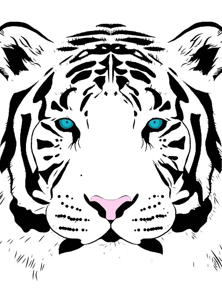 "White Tiger" iPhone Case for Sale by mongogushi Redbubble