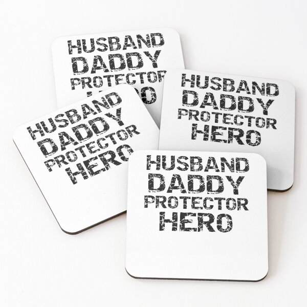 Artikelvorschau, Husband Daddy Protector Hero Father's Day Gift entworfen und verkauft von TNDesignStudio.