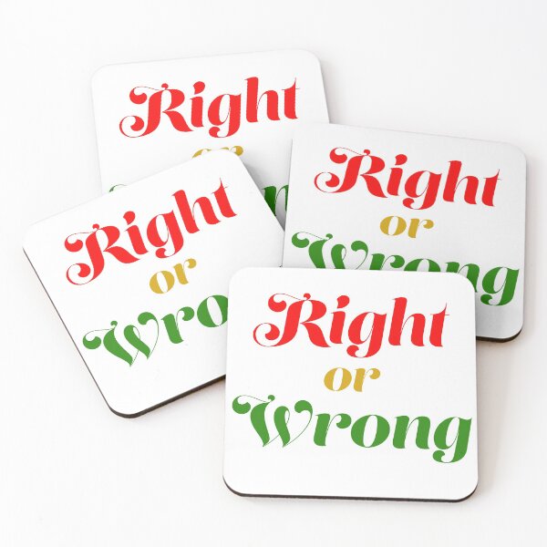 Item preview, Right or Wrong designed and sold by Sasas Design.