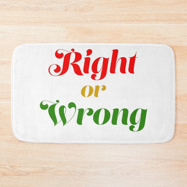 Item preview, Right or Wrong designed and sold by Sasas Design.