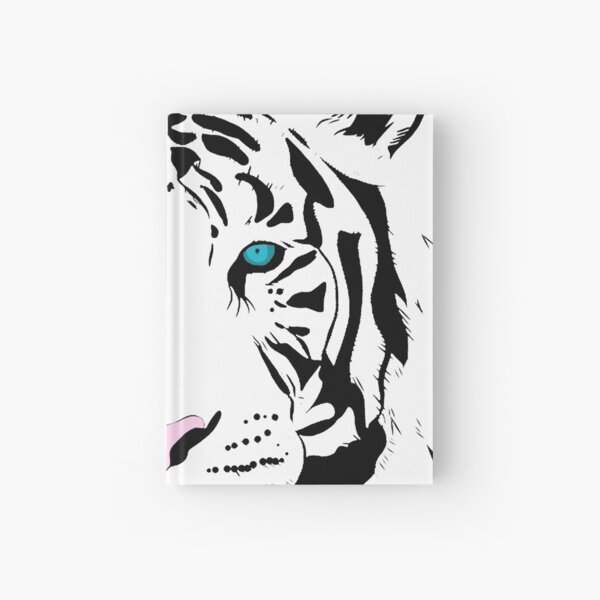 White Tiger Hardcover Journal