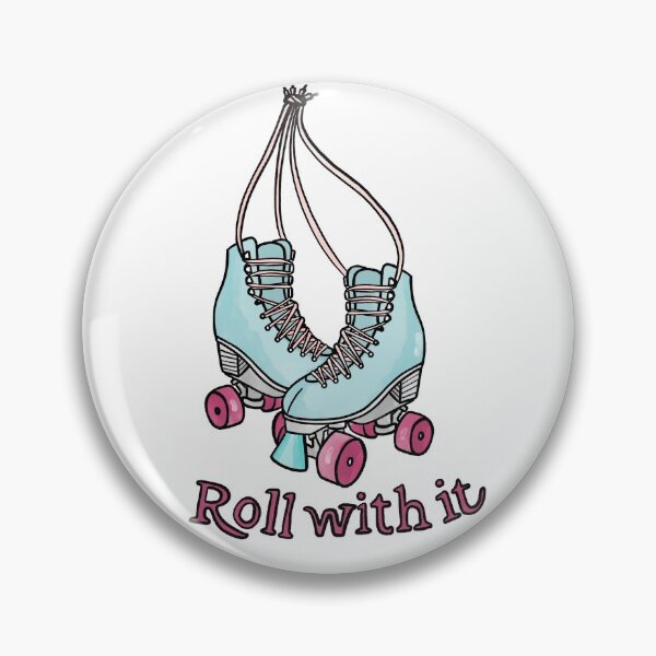 Item preview, Roller Skates | Roll With It | Floss Blue designed and sold by elldoodleperson.