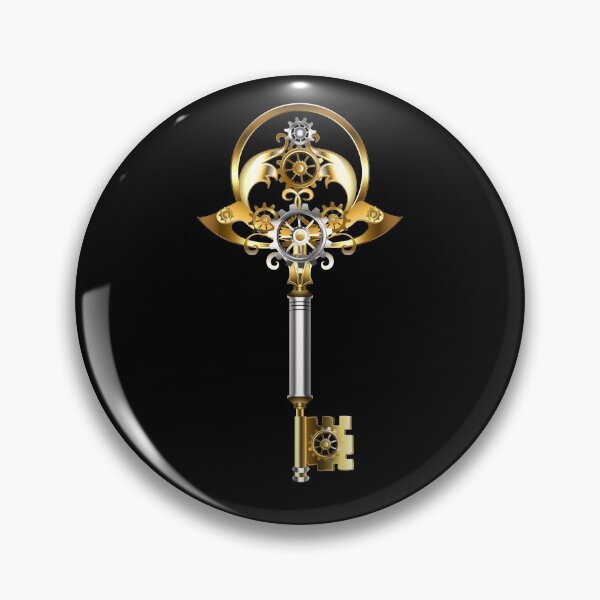 Item preview, Steampunk key with gears designed and sold by Blackmoon9.