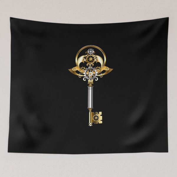Item preview, Steampunk key with gears designed and sold by Blackmoon9.