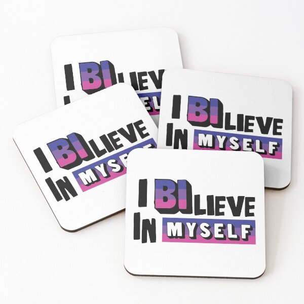 Item preview, BI_lieve in urself - Pride Collection designed and sold by TheQuirkySide.