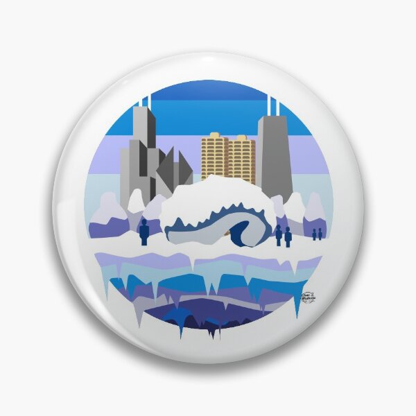 Item preview, CHICAGO DRIPPING PLANET - WINTER EDITION designed and sold by chaszmathieu.
