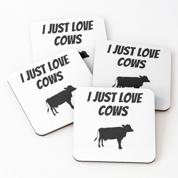 Item preview, Cow Enthusiast - I Just Love Cows designed and sold by designitfun.