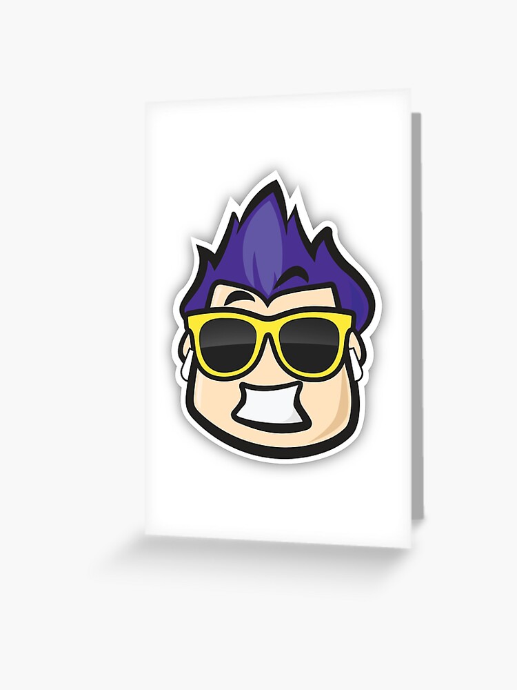 Cool Kid Video Game Character Greeting Card By Theresthisthing