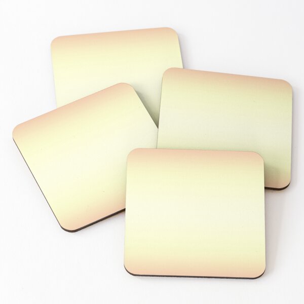 Item preview, Light Lemon Chiffon Yellow To Salmon Gradient • AWESOME Safety Mask designed and sold by SassyClassyMe.