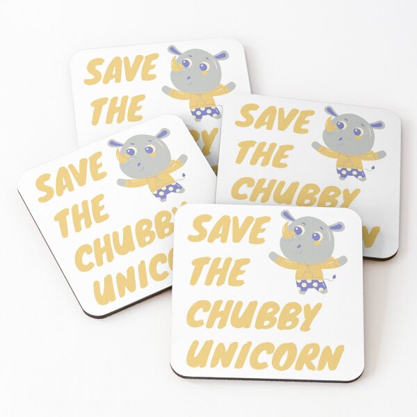 Item preview, Save The Chubby Unicorn designed and sold by BadJokesClub.