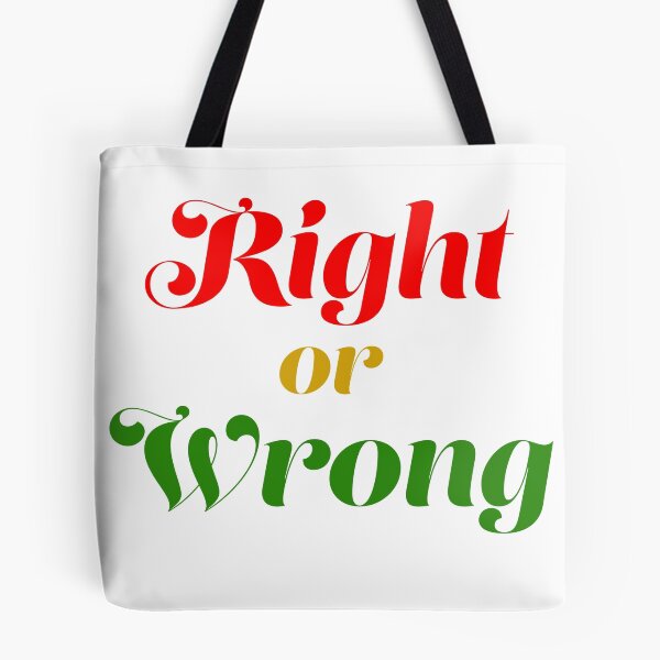 Item preview, Right or Wrong designed and sold by Sasas Design.