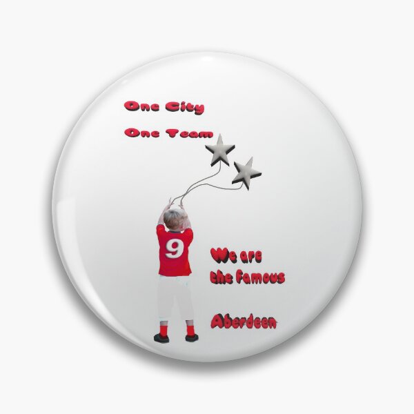Item preview, Aberdeen Fc, 2 stars designed and sold by Julie Bell.