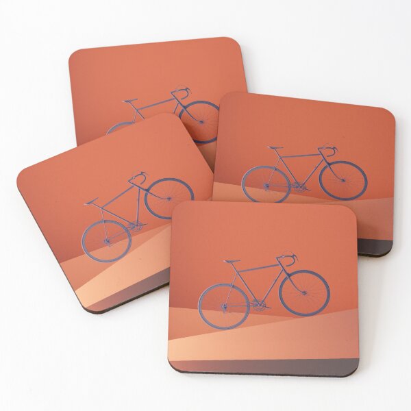 Item preview, Bicycle No.1, modern colourful digital artwork  designed and sold by joel-hayden.