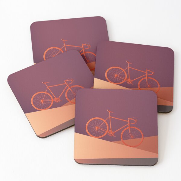 Item preview, Bicycle No.2, modern colourful digital artwork  designed and sold by joel-hayden.