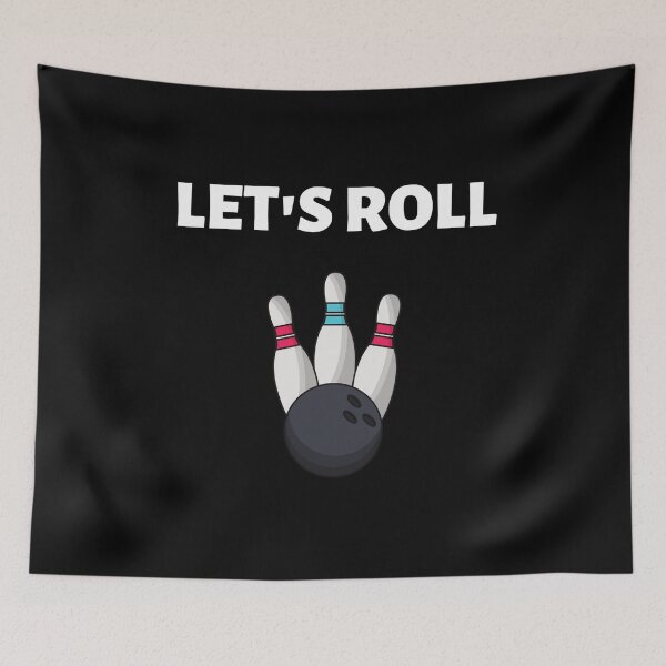 Item preview, Bowling Let's Roll designed and sold by designitfun.