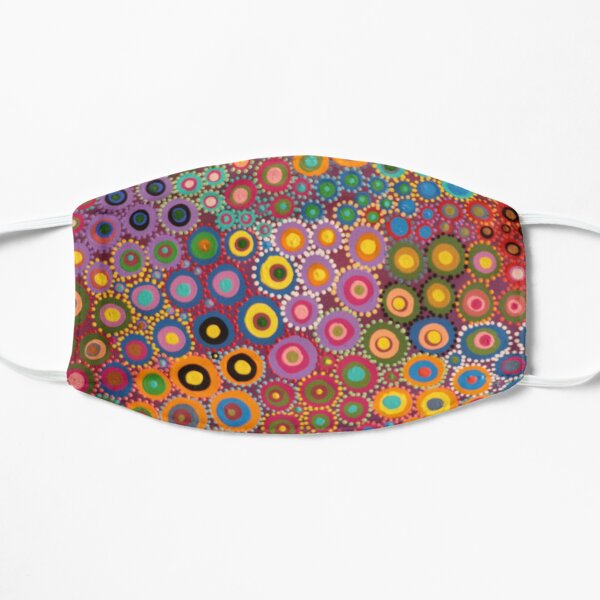 Desert Wildflowers Flat Mask