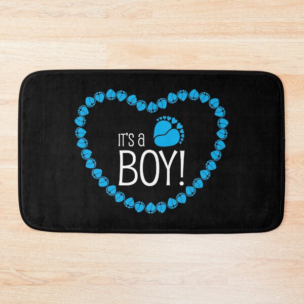Item preview, It's a boy gender reveal with baby feet and heart designed and sold by sashica.