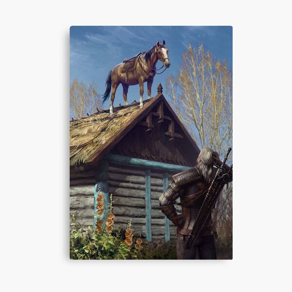 Witcher 3 Roach Canvas Print