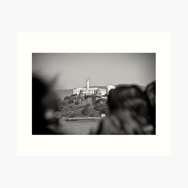 All eyes on Alcatraz - USA Art Print