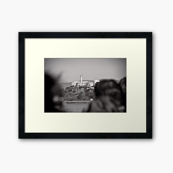 All eyes on Alcatraz - USA Framed Art Print