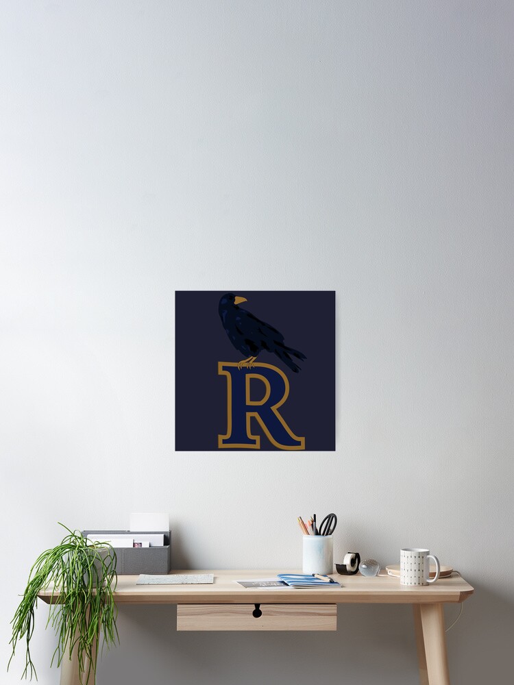 Thumbnail 2 of 3, Poster, Raven on an R designed and sold by edgy-tees.