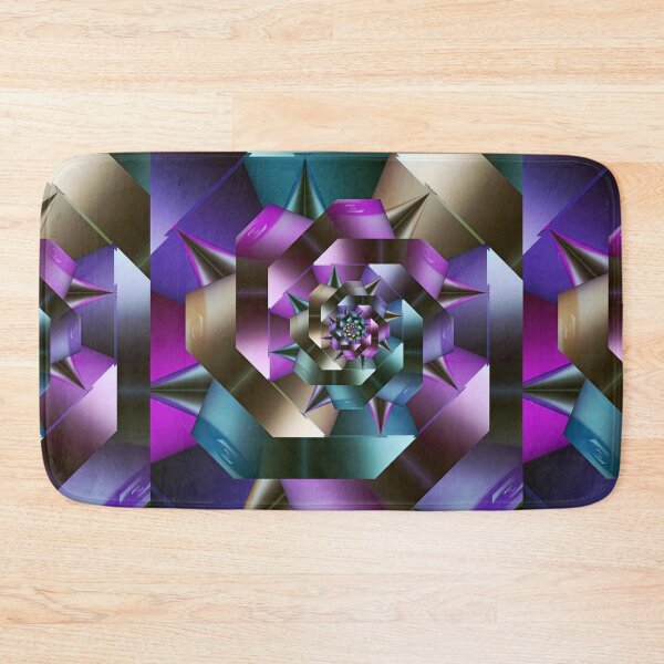 Item preview, Metallic Spiral Fractal designed and sold by pinkal.