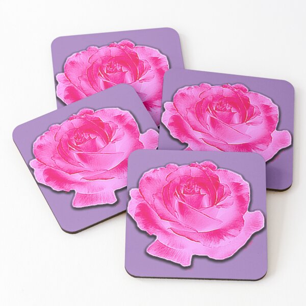 Artikelvorschau, Sunset Pink Cabbage Rose entworfen und verkauft von Art2Me.