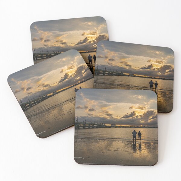 Item preview, St Augustine Sunset Fishing on the Matanzas River designed and sold by johnlackphotos.