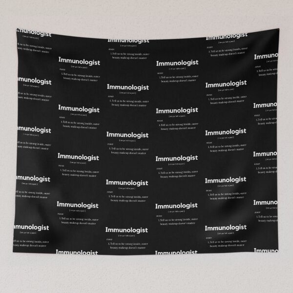 Item preview, Be strong inside, outer beauty doesn't matter Immunologist  designed and sold by DukeDoctor.