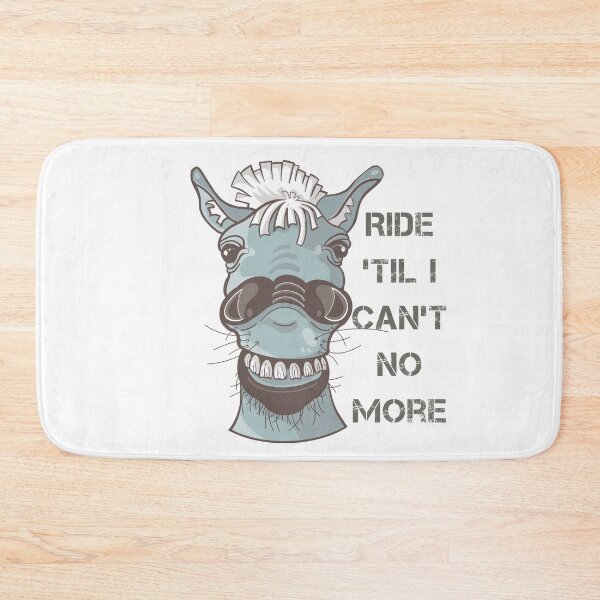 Item preview, Ride ‘till I can’t no more/Horse cartoon. designed and sold by DebbieJoyArt.