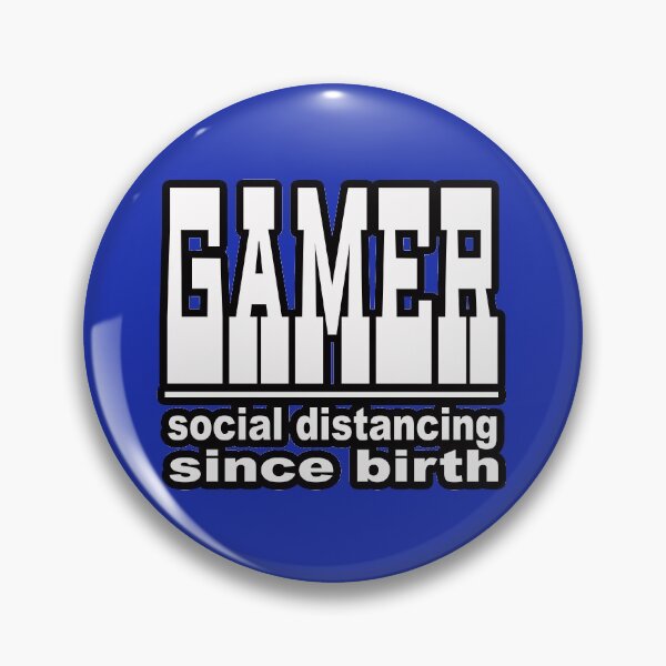 Item preview, Gamer 2 - Social distancing since birth designed and sold by goofyfootartist.
