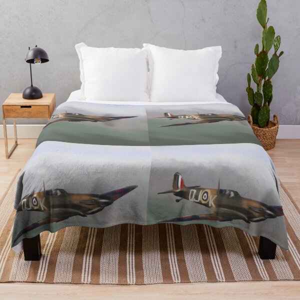Spitfire Throw Blanket