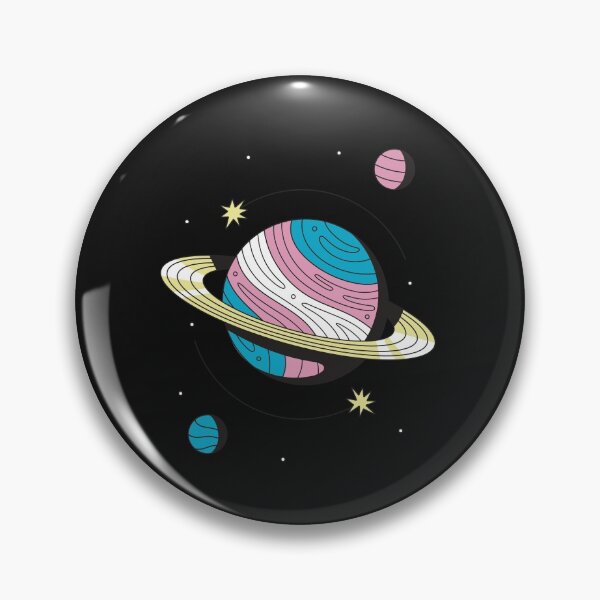 Item preview, Planet Saturn, transgender colors designed and sold by DerSenat.