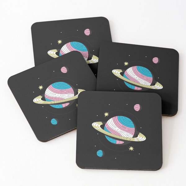 Item preview, Planet Saturn, transgender colors designed and sold by DerSenat.