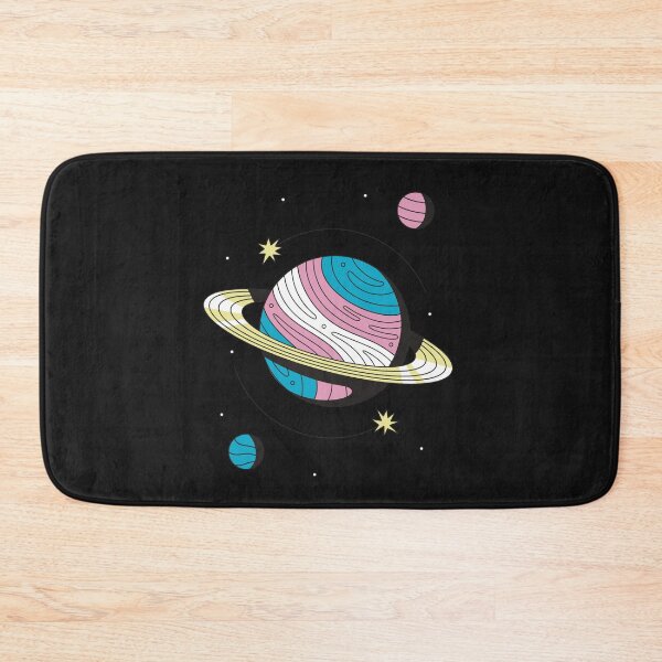 Item preview, Planet Saturn, transgender colors designed and sold by DerSenat.