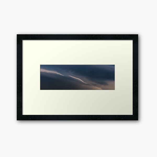 Head in the clouds - II Framed Art Print