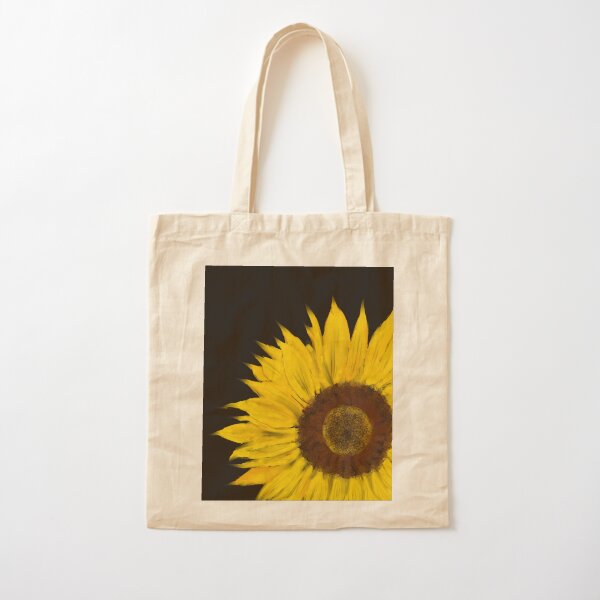 Sunflower Cotton Tote Bag