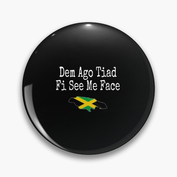 Item preview, Dem ago tiad fi see me face Bob Marley  designed and sold by Angees.
