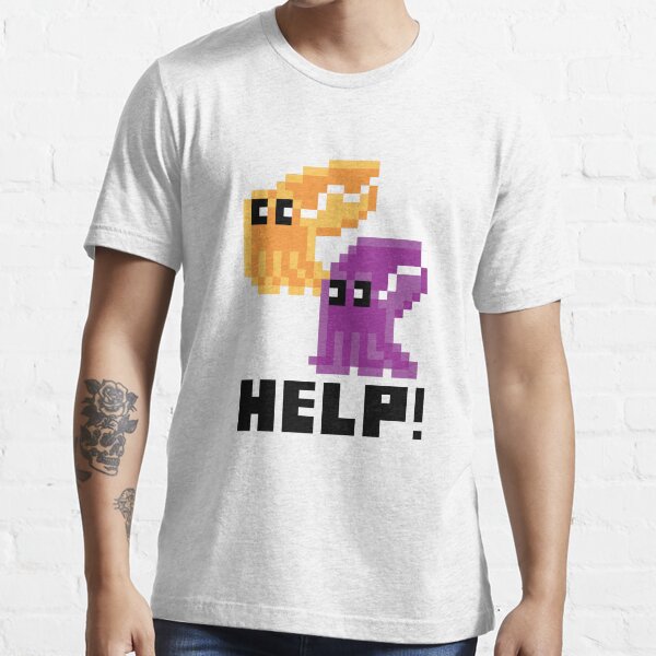 Help! Save the Cuttlefish! Cute Pixel Art Shirt Essential T-Shirt
