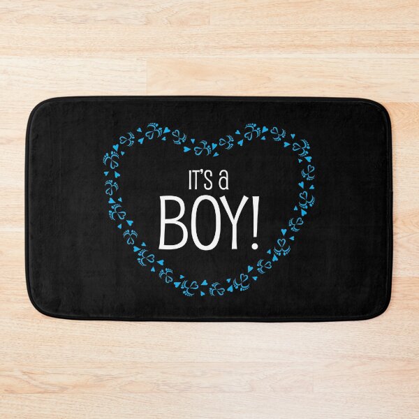 Item preview, It's a boy gender reveal with baby feet and heart designed and sold by sashica.