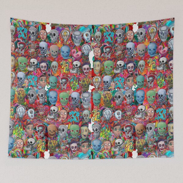 Item preview, Graffiti  and skulls 2020 designed and sold by Diego Manuel Rodriguez.