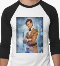 Dr. Who Men's Baseball ¾ T-Shirt