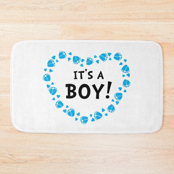 Item preview, It's a boy gender reveal with baby feet and heart designed and sold by sashica.